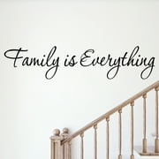 VWAQ Family is Everything Wall Decal Home Decor