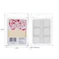 thumbnail image 2 of Maison Concepts Christmas 6Pk Wax Melts Candy Cane Lane - Set of 4, 2 of 2