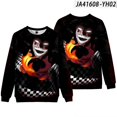 thumbnail image 1 of Jersey de cuello redondo con estampado 3D de puertas Roblox para adultos y niños, Jersey holgado informal de dibujos animados, figura de Escape de la puerta, 1 of 4