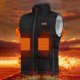 thumbnail image 5 of Chaleco calefactor eléctrico unisex Chaleco calefactable inteligente plegable para senderismo Esquí Ciclismo, 5 of 9