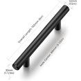 thumbnail image 3 of Zoizocp Black Cabinet Handles 10 Pack 3-1/2 Inch Cabinet Pulls Matte Black Kitchen Cabinet Handles Modern Drawer Pulls Black Hardware for Kitchen Cabinet, 3 of 5