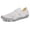 White, variant on CHICVOMEY Water Shoes Quick Dry Lightweight Breathable Flexible Sole Non Slip Drainage Holes Barefoot Shoes Rubber Sole for Beach Diving Snorkeling Swimming Outdoor Hiking Mountaineering Unisex