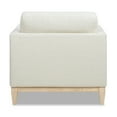 thumbnail image 6 of Jennifer Taylor Home Knox 36" Modern Farmhouse Arm Chair Flax White Linen, 6 of 12