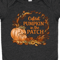 thumbnail image 4 of Inktastic Cutest Pumpkin in the Patch with Autumn Leaves Boys or Girls Baby Bodysuit, 4 of 5