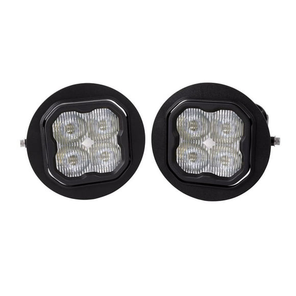 Diode Dynamics Driving/Fog Light DD7020 Driving/Fog Light; Stage Series Sport; LED Bulb; White Luxeon Z ES LED Bulb; 3 Inch Round; 14.5 Watt Bulbs; 1.1 Amp Draw At 12.8 Volt; SAE Fog Beam