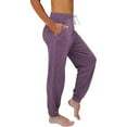 thumbnail image 4 of Cathalem Women's Casual Stretchy High Waisted Work Pants Womens Work Pants High Waisted(Purple,XXL), 4 of 4