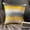 Yellow, variant on Pillow Case With Zipper, Blue Pillowcases, Pillow Covers 24x24 inch (60x60 cm) Blue, Silk Throw Pillow Covers, Handmade Pillow Covers, Modern Style, Ombre - Frozen