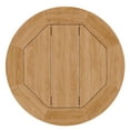 thumbnail image 5 of Modway Brisbane Teak Wood Outdoor Patio Side Table in Natural, 5 of 8