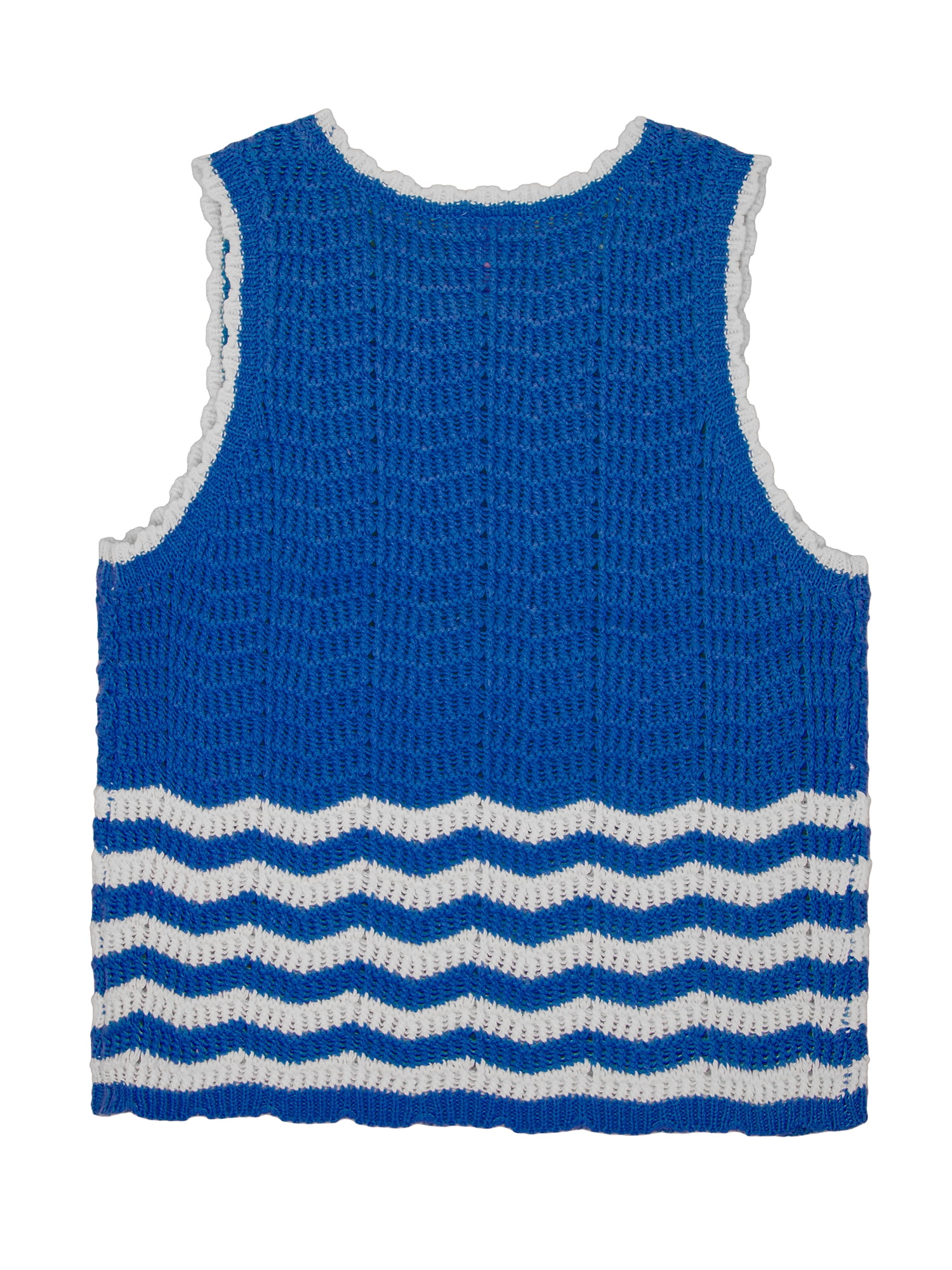 Wonder Nation Girls Crochet Sweater Tank, Sizes 4-18 & Plus