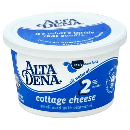 Dean Foods Alta Dena Cottage Cheese 8 Oz Walmart Com