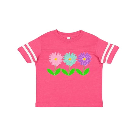 

Inktastic 3 Cute Pastel Daisy Flowers Gift Toddler Boy or Toddler Girl T-Shirt