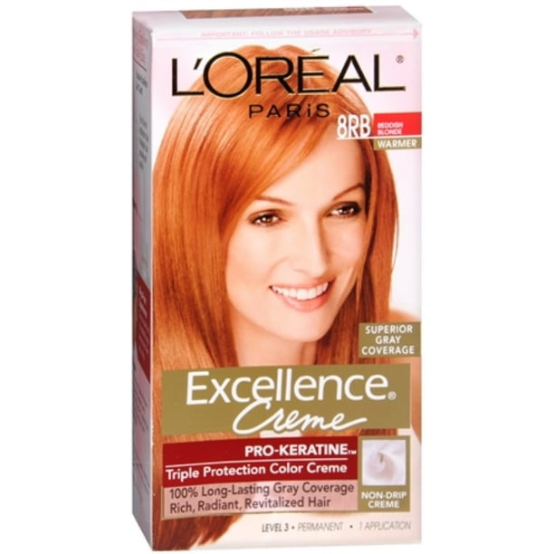 loreal excellence reddish blonde