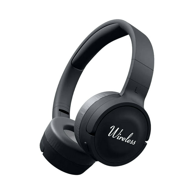 Auriculares Inalámbricos Bluetooth 5.3 Over Ear Headset con Reducción de Ruido, Sonido de Subwoofer Hifi de 40 Mm para Música Y Llamadas, Reproducción de Tarjetas de Modo Dual