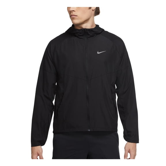 Nike Mens Miler Hooded Waterproof Athletic Jacket