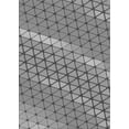 thumbnail image 1 of Ahgly Company Machine Washable Indoor Rectangle Transitional Ash Gray Area Rugs, 4' x 6', 1 of 7