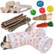thumbnail image 1 of Bunny Tunnels & Tubes HERCOCCI, piel de conejo plegable en 3 direcciones, 1 of 6