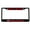 Black/Black/Red, variant on Pitbull Mom Dog Lovers Style Metal License Plate Frame Personalized/Car Accessories Car Tag Holder Cover (Chrome/Silver/Black)