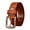 Camel, variant on Catelles Genuine Leather Pin Buckle Men's Black Belt, Crocodile Texture Casual Style, Gift Box with Hole Puncher&For waist 42 in Width1.5 in(3.8cm)