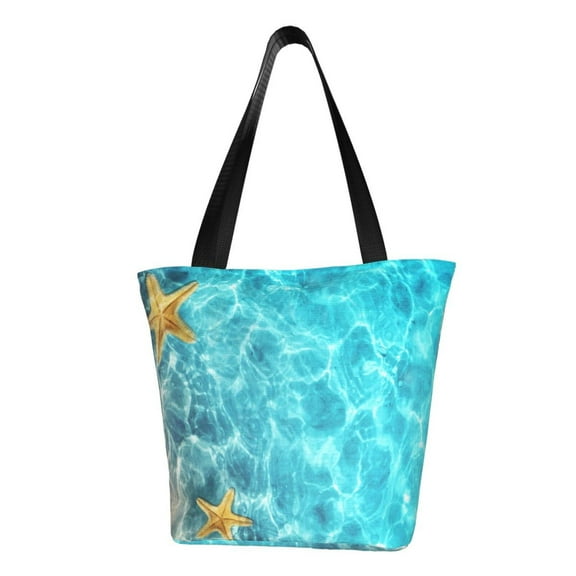 Rocae Coral And Seashell On The Beach for Shoulder Bags for Women Tote Bag for Women with Zipper Closure