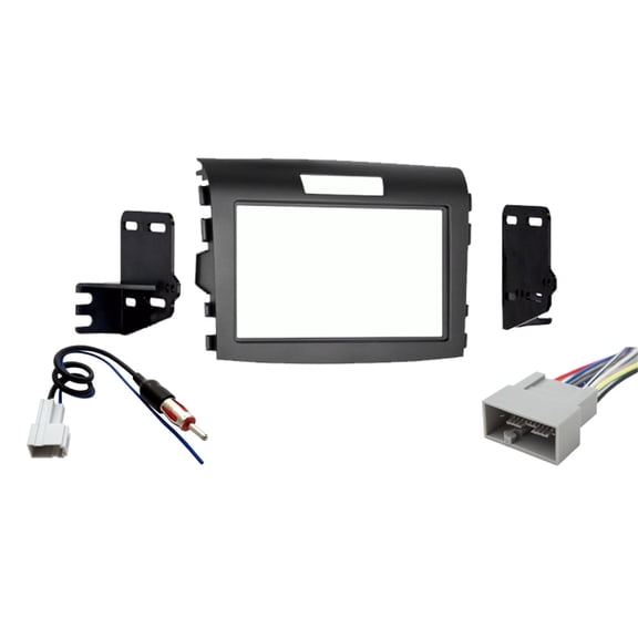 Fits Honda CR-V 2016 Metra Double DIN Dash Kit with Harmony Radio Harness