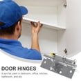 thumbnail image 5 of Automatic Closing Hinge Spring Loaded Door Hinges Multifunction Heavy 90 Degree Positioning, 5 of 6