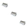 thumbnail image 2 of sweethay Metal Mini Pencil Sharpeners Classical Silver Sharpening Office Learning Tools School Pencils Manual Alloy Bulk Type1 NO1, 2 of 6