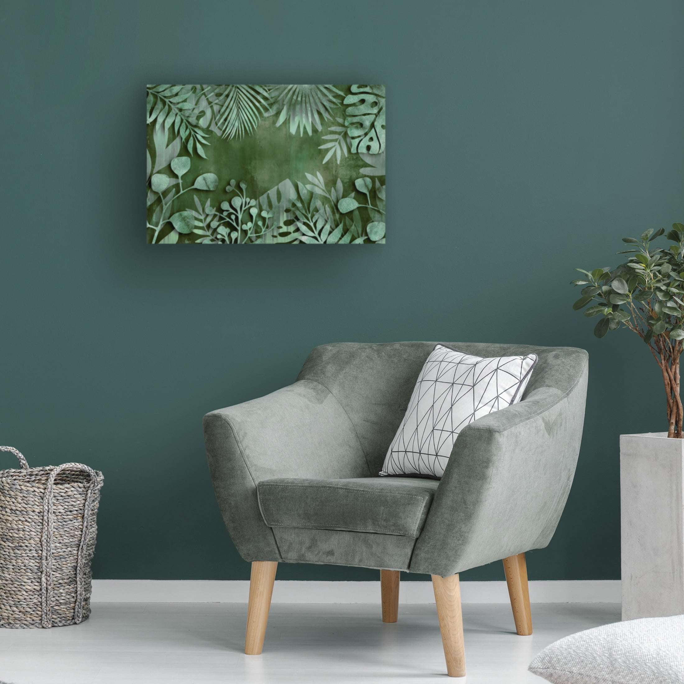 Trademark Fine Art Andrea Haase Abstract Botanical No2 Canvas Wall Art