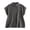 Dark Gray, variant on Women's Button Down Split Sleeve Shirt Casual Pocket Detail Loose Fit Blouse for Daily Wear & Office Casual