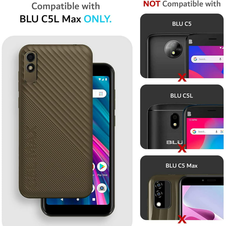  Case Compatible for Blu C5 Max 2022 Phone Case PC