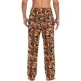 thumbnail image 2 of Top-kevin Usa Flags Waving Pajama Pants Mens Lounge Pants Super Soft Men Pajama Bottoms with Drawstring Pockets Size S, 2 of 13