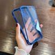 thumbnail image 1 of Lujosa funda transparente frontal + trasera de cuerpo completo 360 para iPhone 13 14 11 12 Pro Max XS X XR 7 8 Plus SE, funda de silicona a prueba de golpes Tan Jianjun unisex, 1 of 2