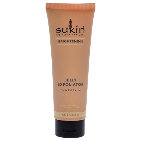 Sukin Brightening Jelly Exfoliator , 4.23 oz Exfoliator