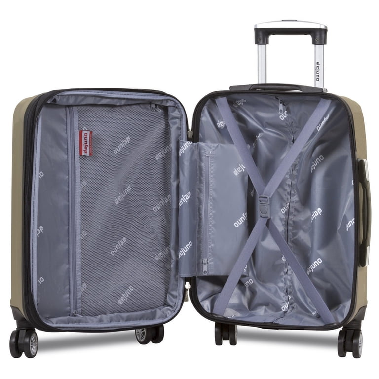Dejuno Camden 3pc Spinner Luggage Set - ABS Construction - Walmart.com