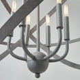 thumbnail image 6 of 330561IW-Capital Lighting-28.5 Inch 6 Light Pendant     -Traditional Installation, 6 of 8