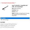 thumbnail image 2 of Inner Tie Rod End - Compatible with 1998 - 2011 Ford Ranger 1999 2000 2001 2002 2003 2004 2005 2006 2007 2008 2009 2010, 2 of 2