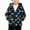 Black, variant on ITSAME Boys Zip Up Hooded Jacket Fleece Lined Windproof Cartoon Print Fall Winter Fashion Outerwear with Pockets Size 4T