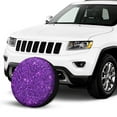 thumbnail image 2 of Kll Purple Glitter Tire Cover,Universal Wheel Tire Cover For Trailer, Rv, Suv, Truck,Camper And Many Vehicle,(16 Inch), 2 of 7
