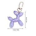 thumbnail image 4 of Llavero Con Forma Perro Con Globo Llavero Kawaii para Mujeres Y Niñas (azul Morado Oscuro), 4 of 9