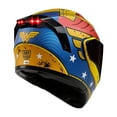 thumbnail image 4 of Casco Mujer Maravilla Abatible Moto Kov Estelar Dc Con Led KOV Zero, 4 of 4