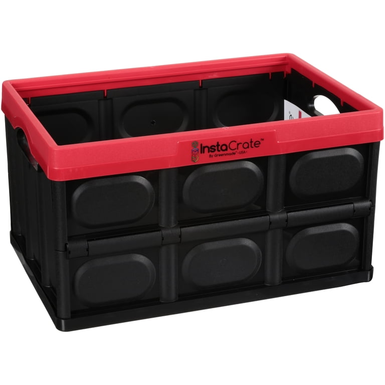 Greenmade Instacrate, Red/Black - Walmart.com