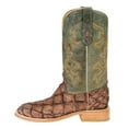thumbnail image 3 of Corral Western Boot Mens Pirarucu Leather Brown Turquoise A4048, 3 of 5