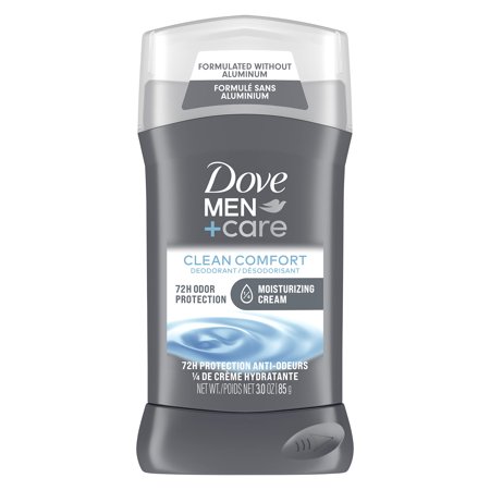 Dove Men + Care Deodorant Stick Moisturizing Deodorant For 72-Hour Protection Clean Comfort Aluminum Free Deodorant For Men, 3 Ounce (Pack Of 2)