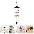 thumbnail image 3 of Brass Wind Chimes Feng Shui Wind Bell Hanging Bell Chimes for Home Garden, 3 of 8