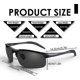 thumbnail image 4 of Gafas de sol deportivas ZHCH polarizadas para ciclismo UV400 negro, 4 of 5