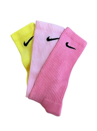 Pink Nike Socks