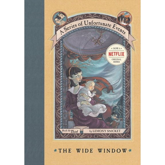 A Unfortunate Events A Series of Unfortunate Events #3: The Wide Window, Book 3, (Hardcover)