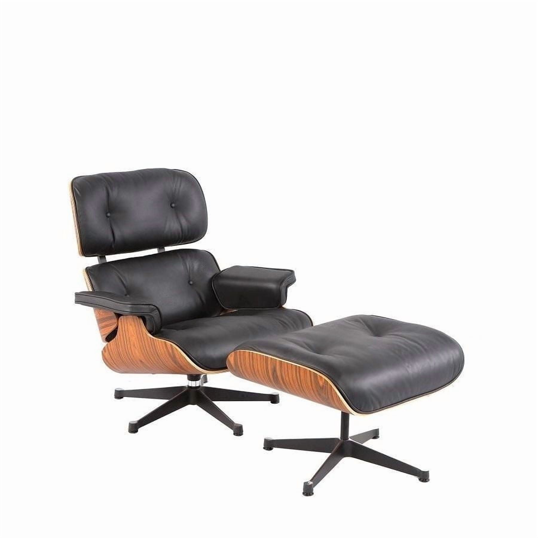 Plata Décor Import East Lounge Chair in black