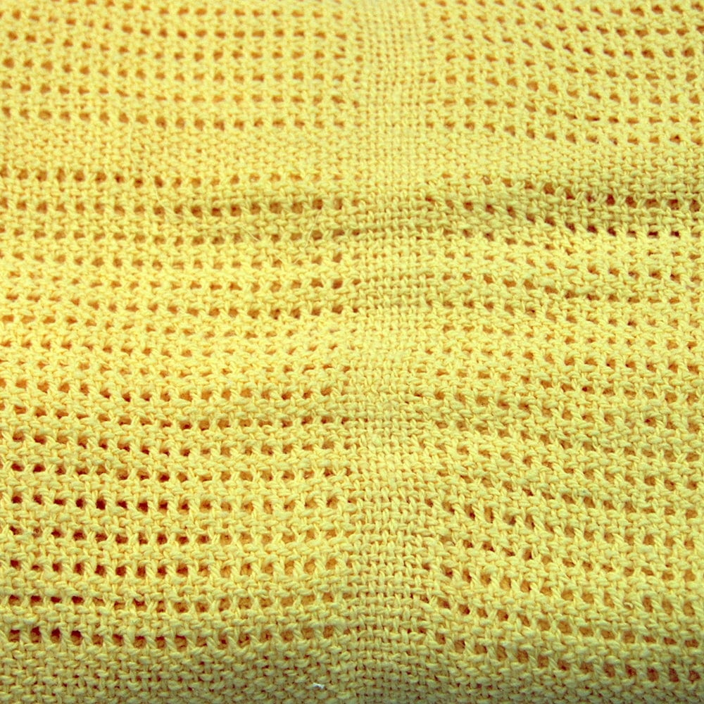 cotton cellular blanket
