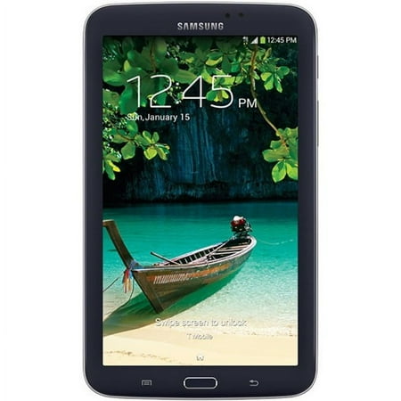 Samsung Galaxy Tab 3 SM-T217T Tablet, 7" WSVGA, Dual-core (2 Core) 1.70 GHz, 1.50 GB RAM, 16 GB Storage, Android 4.2.2 Jelly Bean, 4G, Midnight Black