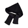 thumbnail image 3 of Bufanda con capucha, suave, para el cuello, para mujer, otoño negro, 3 of 7